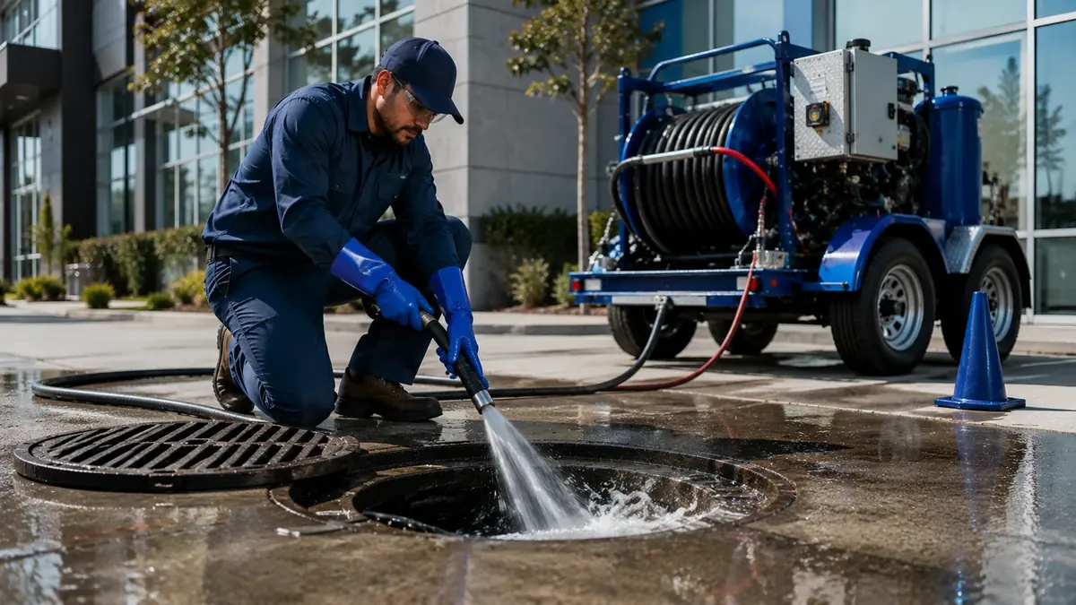 Commercial Hydro Jet Drain Cleaning in Los Banos