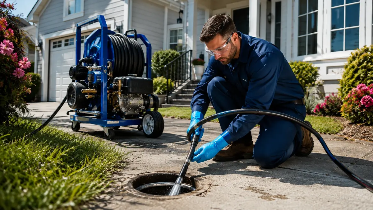 Residential Hydro Jet Drain Cleaning in Los Banos