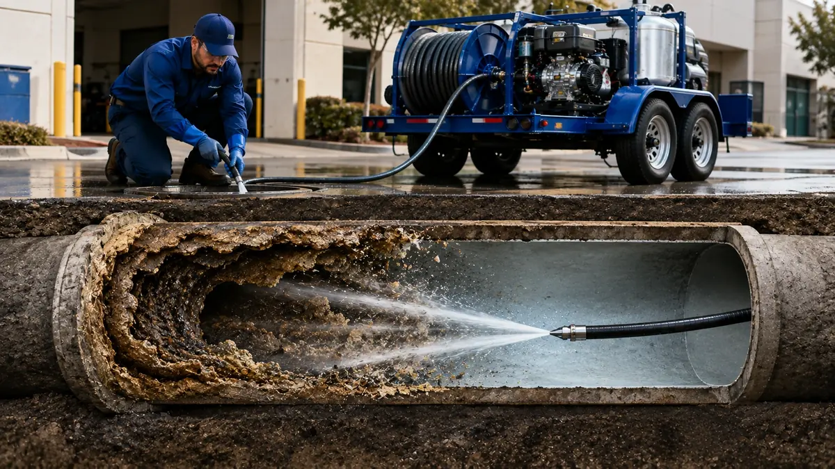 Sewer Pipe Descaling in Los Banos